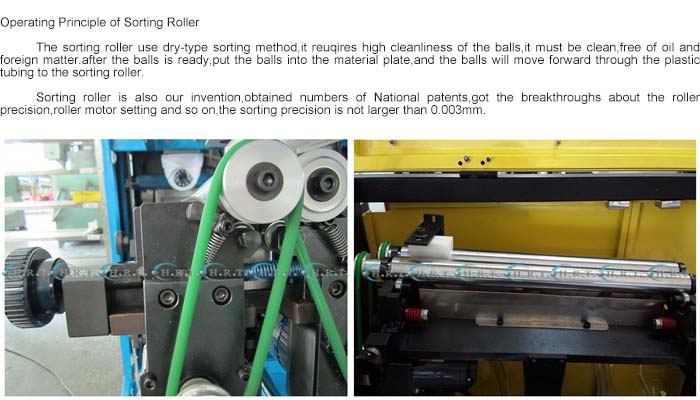 Operating Principle of Sorting Roller